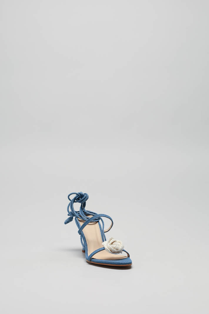 Jeans Sandaal hak image