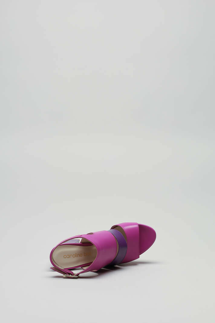 Fuchsia Sandaal hak image