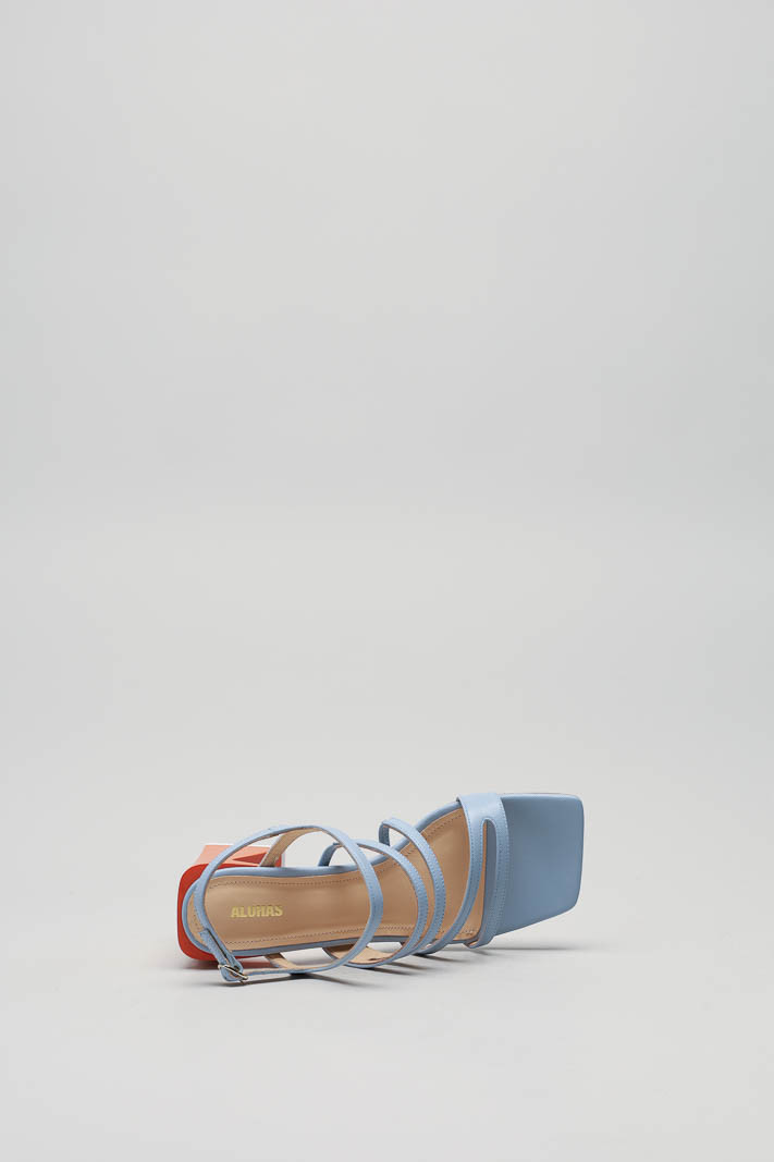 Lichtblauw Sandaal hak image