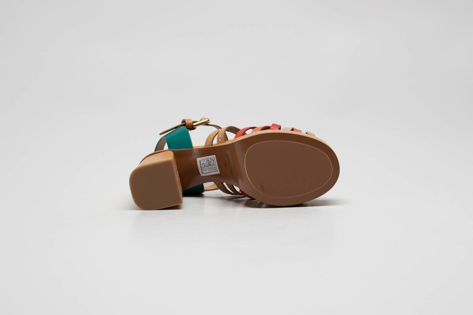 Camel Sandaal hak image