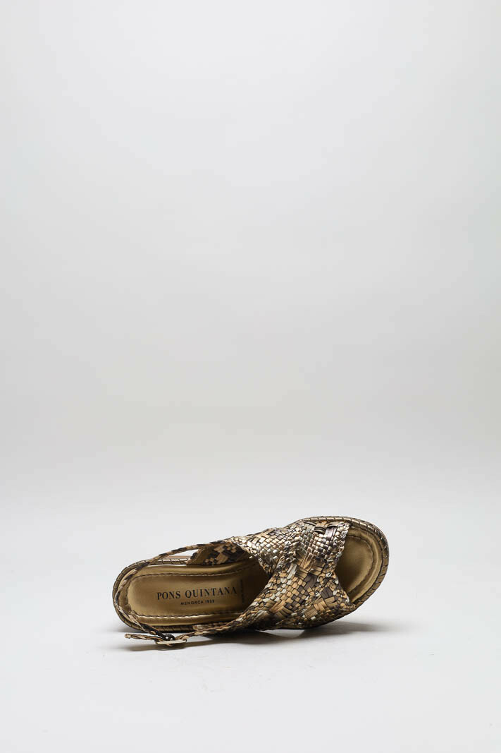 Brons Sandaal sleehak image