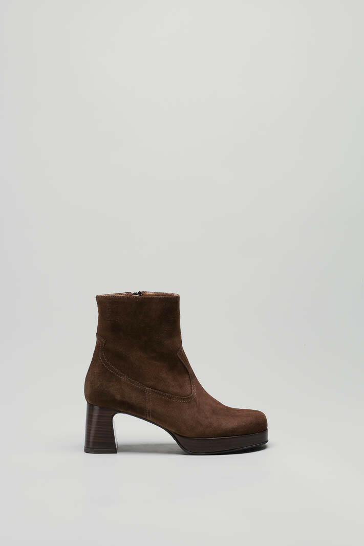 Bruin Enkellaars hak