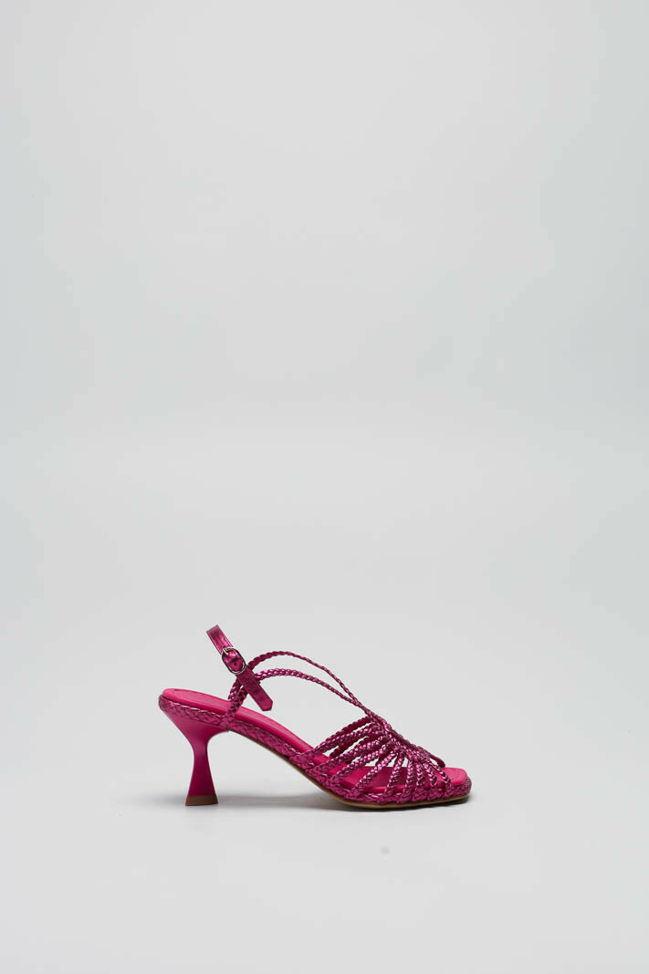 Fuchsia Sandaal hak