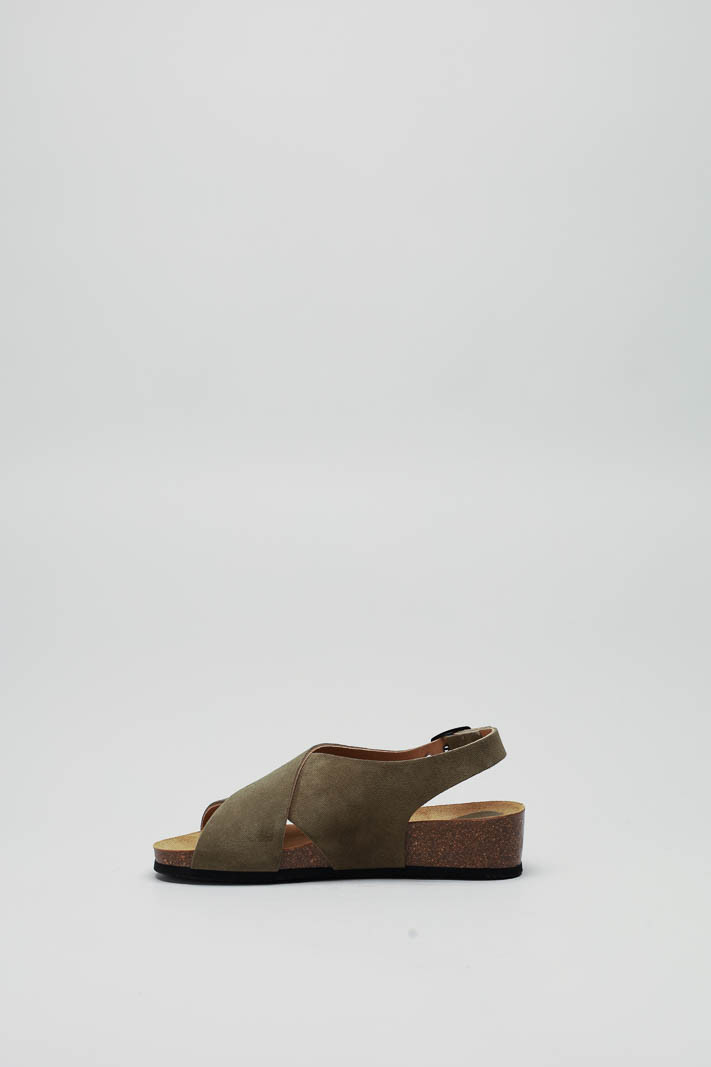 Kaki Sandaal plat image