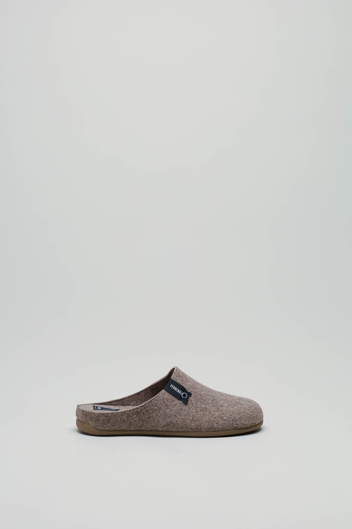 Taupe Pantoffel