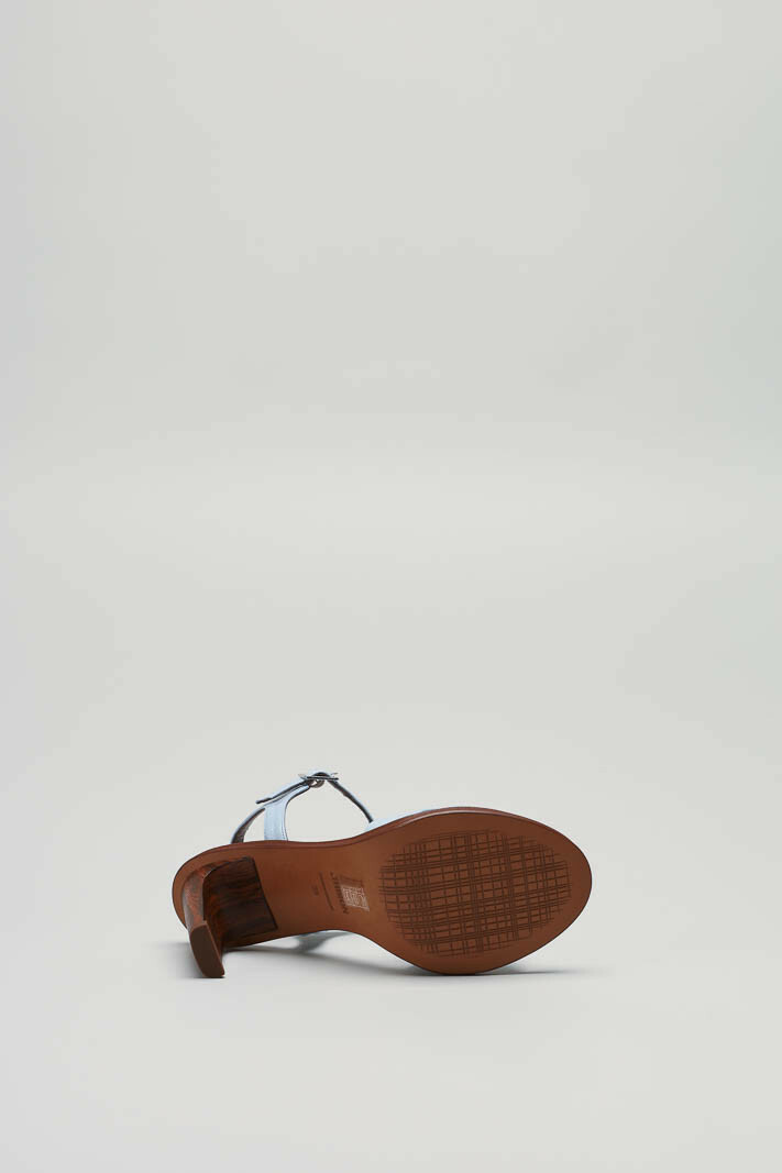 Lichtblauw Sandaal hak image