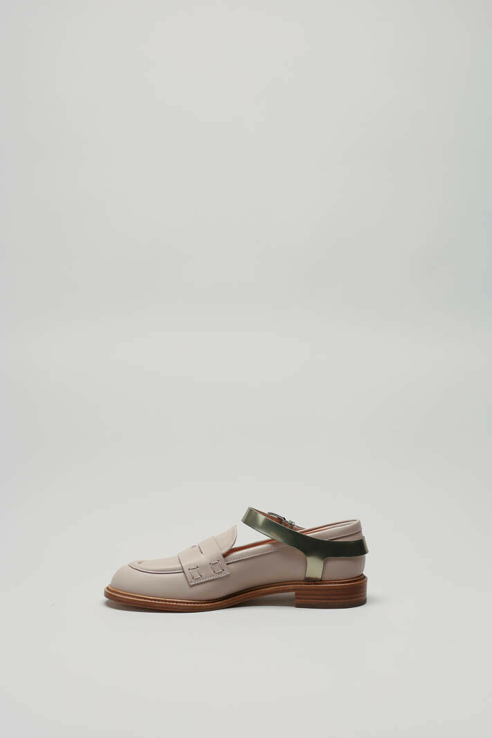 Beige Sandaal plat image