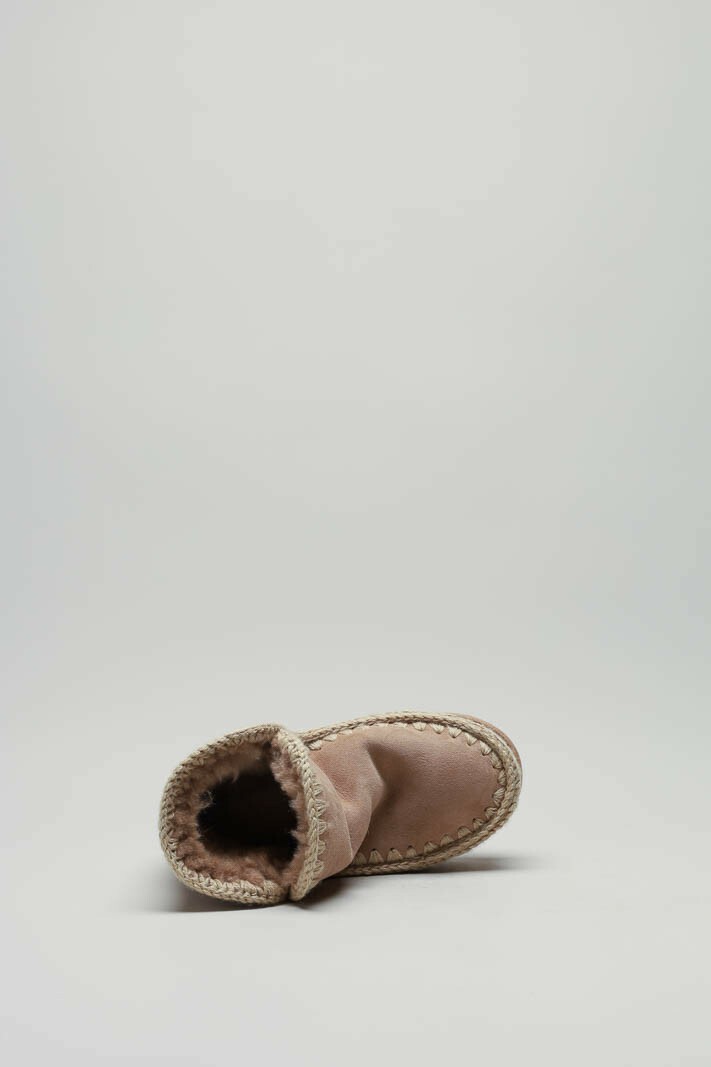 Beige Enkellaars plat image