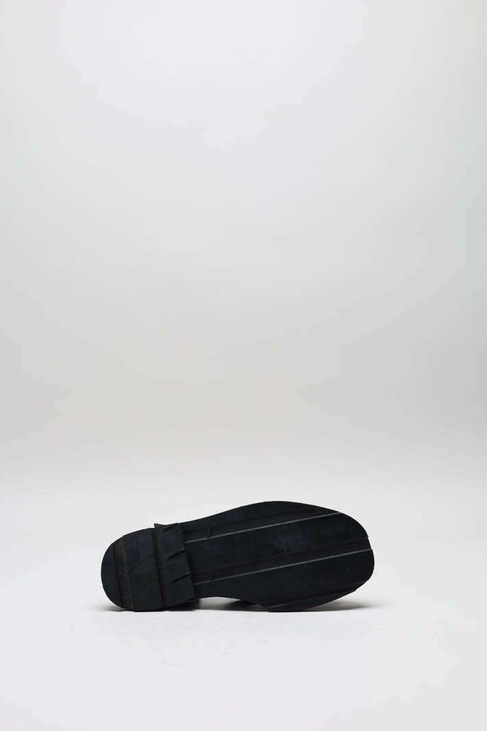 Donkerblauw Sandaal plat image