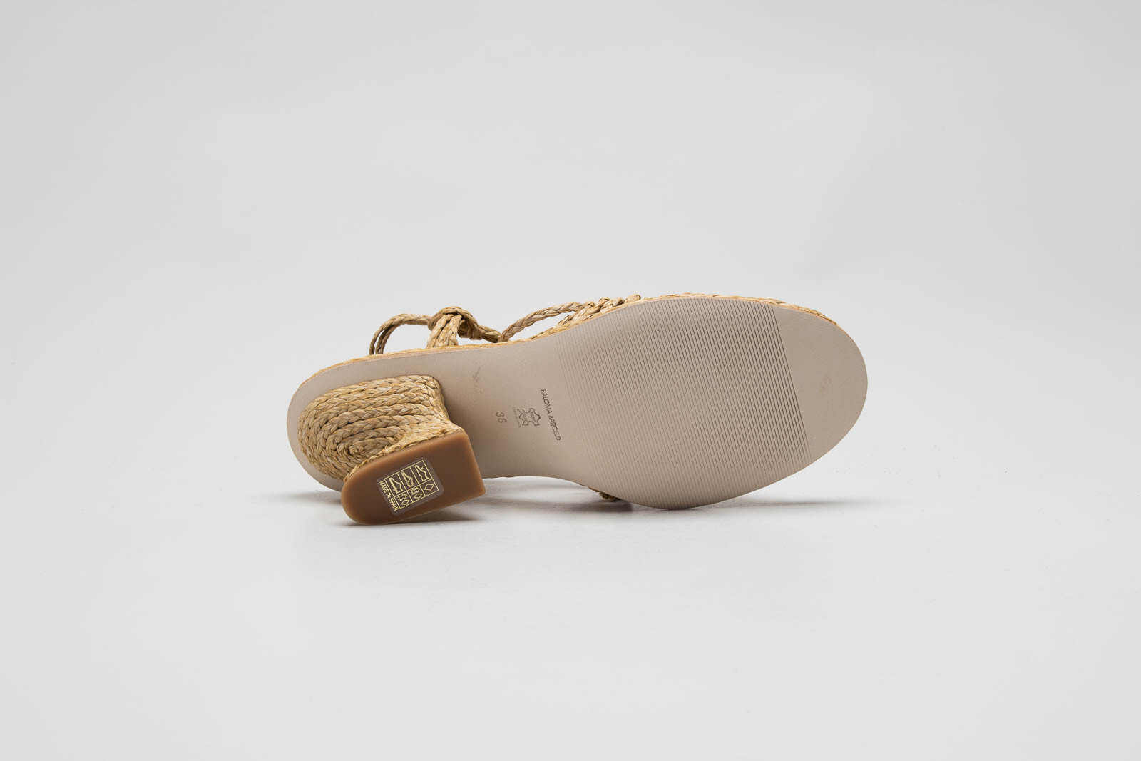 Beige Sandaal hak image