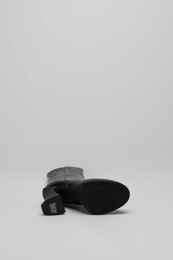 Zwart Enkellaars hak image