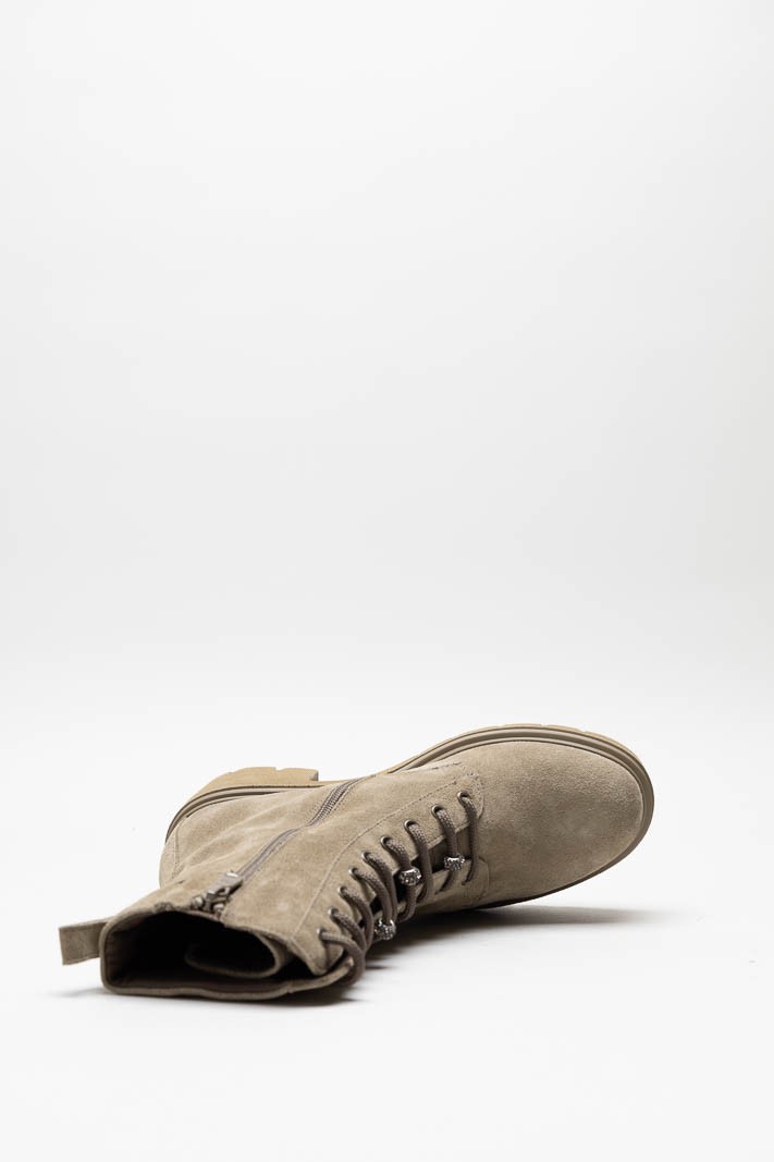 Taupe Enkellaars hak image