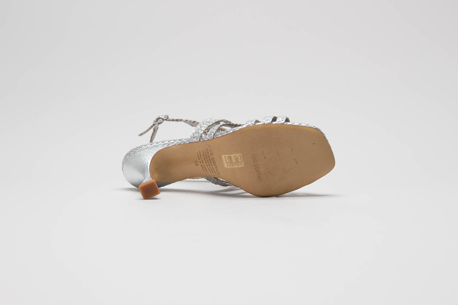 Zilver Sandaal hak image