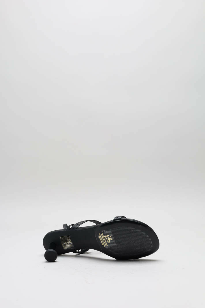 Zwart Sandaal hak image