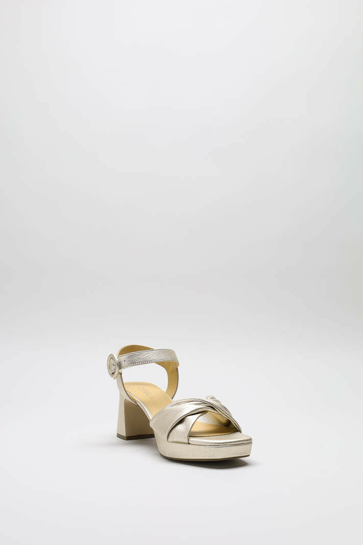 Goud Sandaal hak image