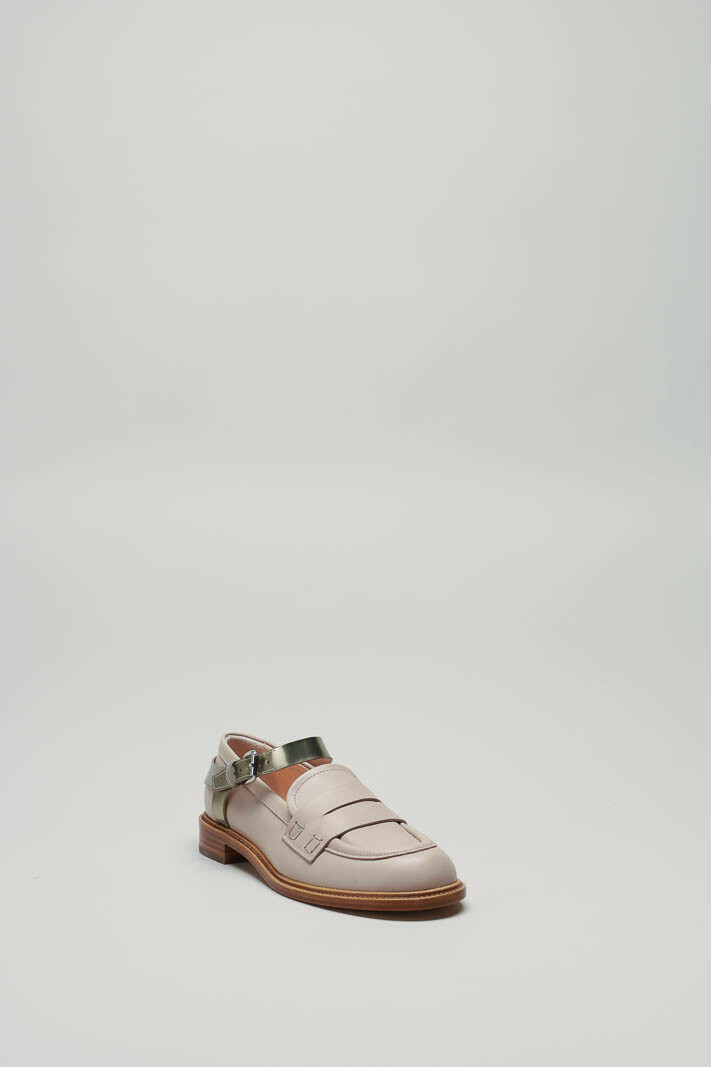 Beige Sandaal plat image