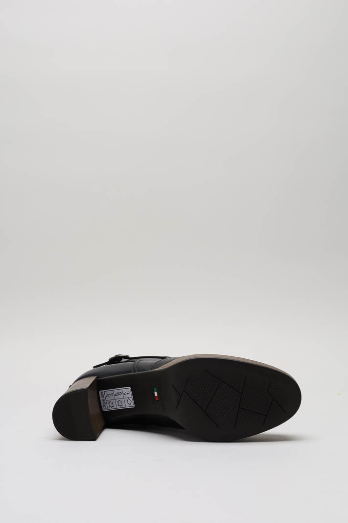 Zwart Enkellaars hak image
