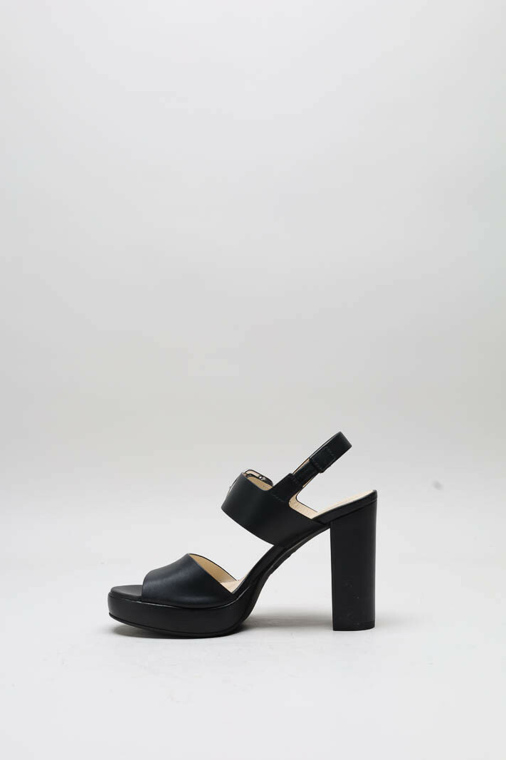Zwart Sandaal hak image