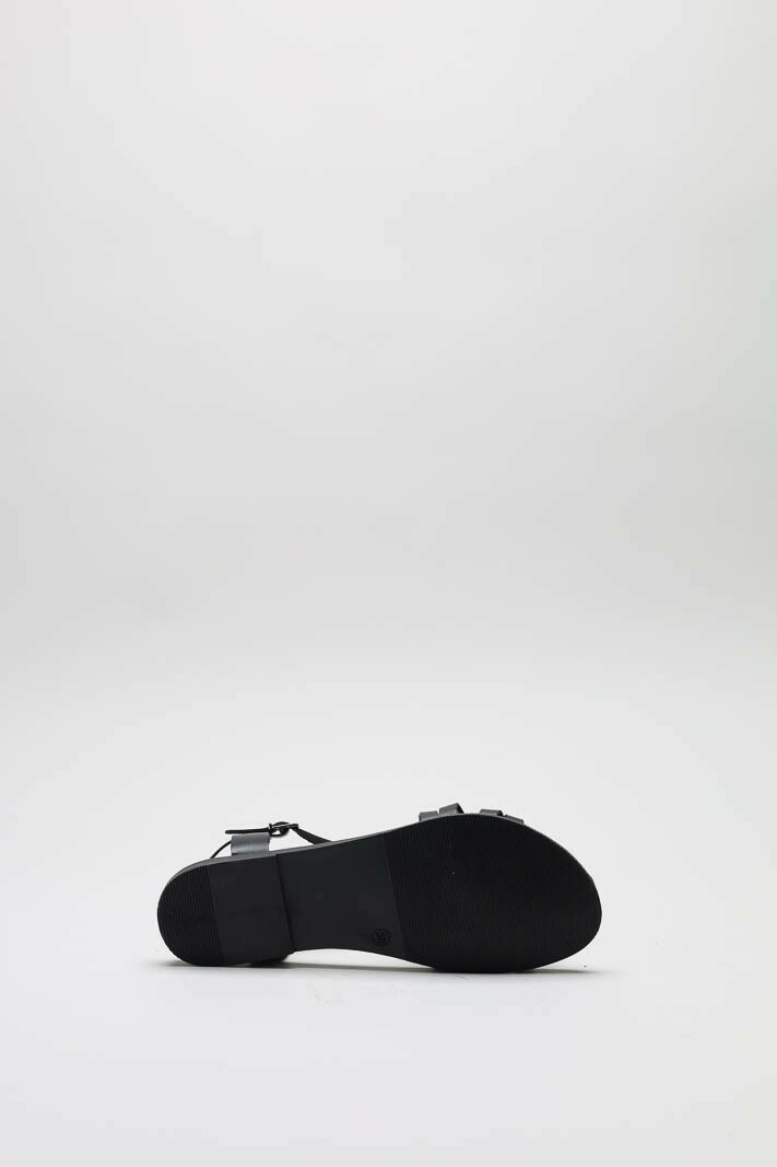 Zwart Sandaal plat image