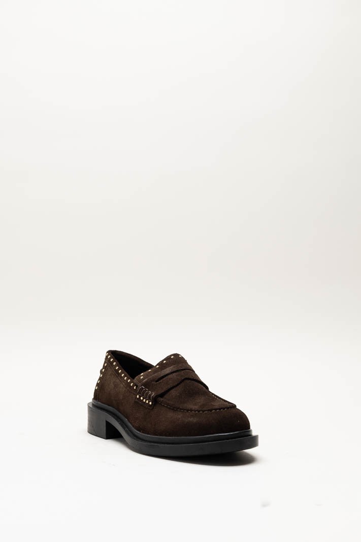 Donkerbruin Mocassin