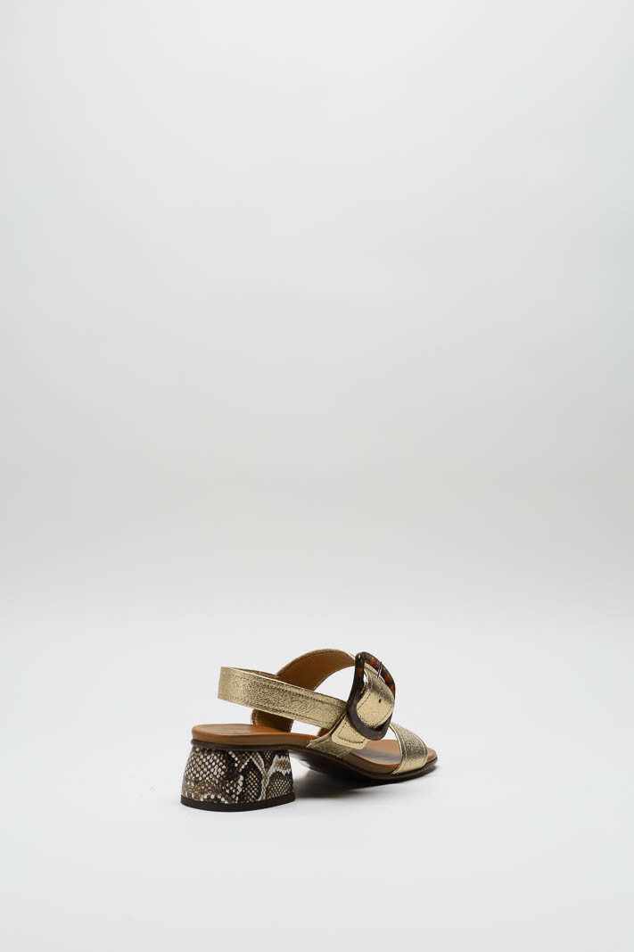 Goud Sandaal hak image