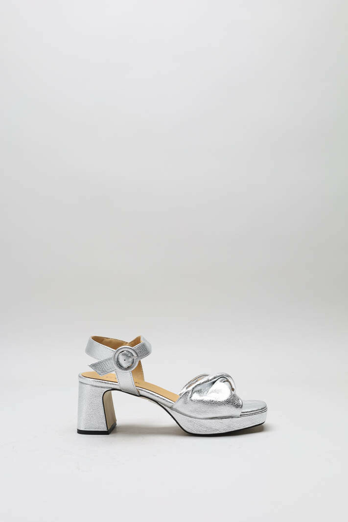 Zilver Sandaal hak
