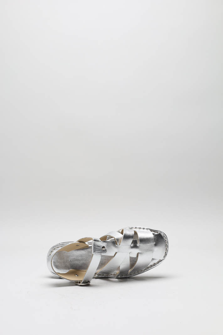 Zilver Sandaal plat image