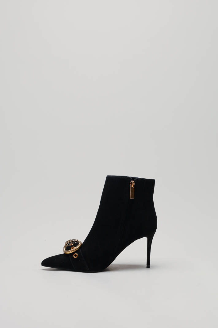 Zwart Enkellaars hak image