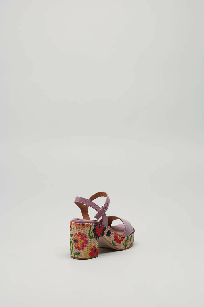 Lila Sandaal hak image