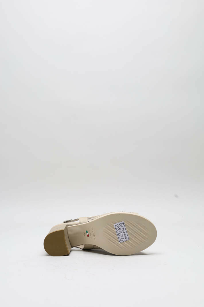 Beige Sandaal hak image