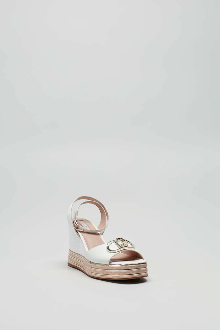 Ecru Sandaal sleehak image