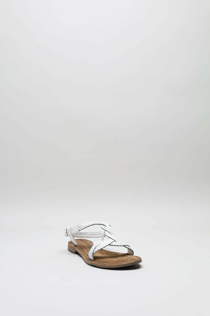 Wit Sandaal plat image