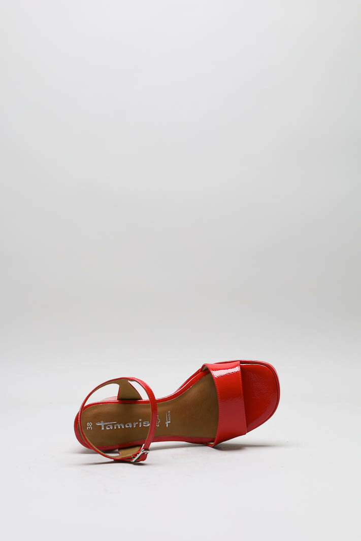 Rood Sandaal hak image