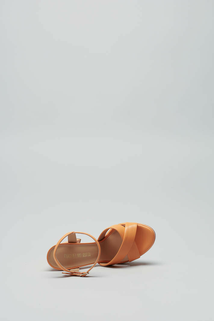 Oranje Sandaal hak image