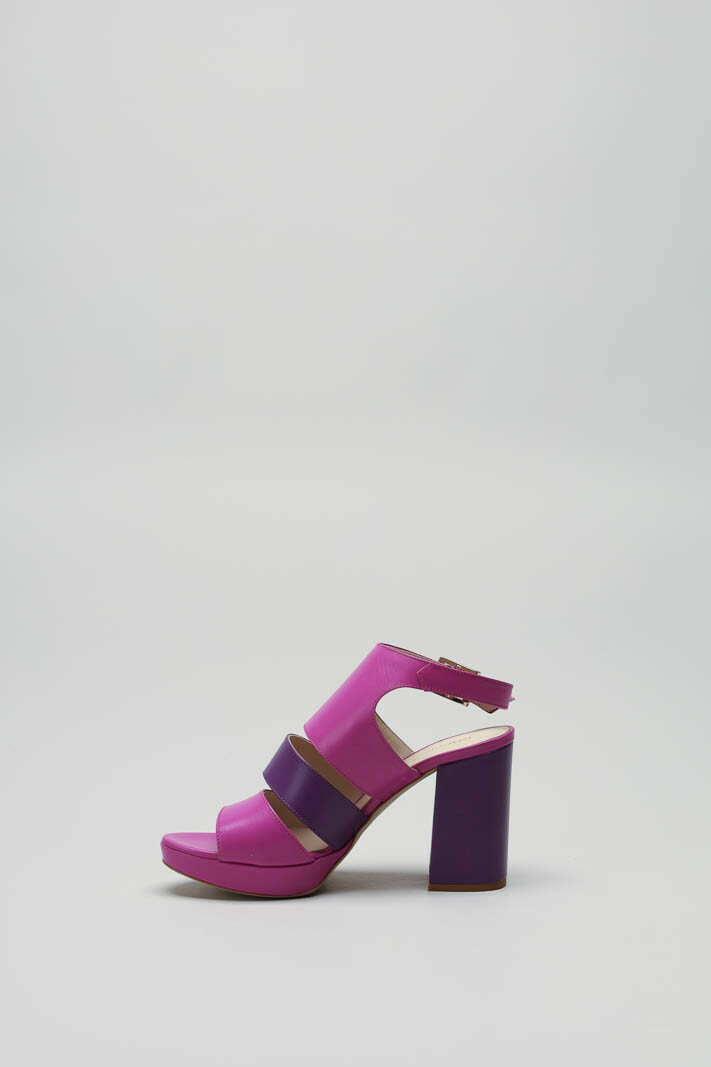 Fuchsia Sandaal hak image