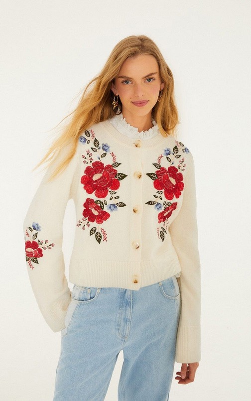 Ecru Cardigan