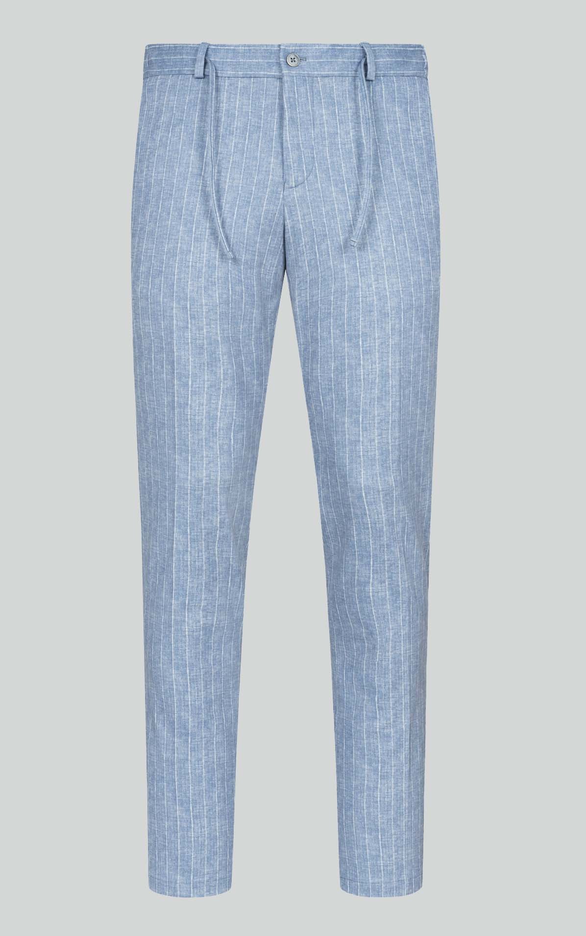 Lichtblauw Broek