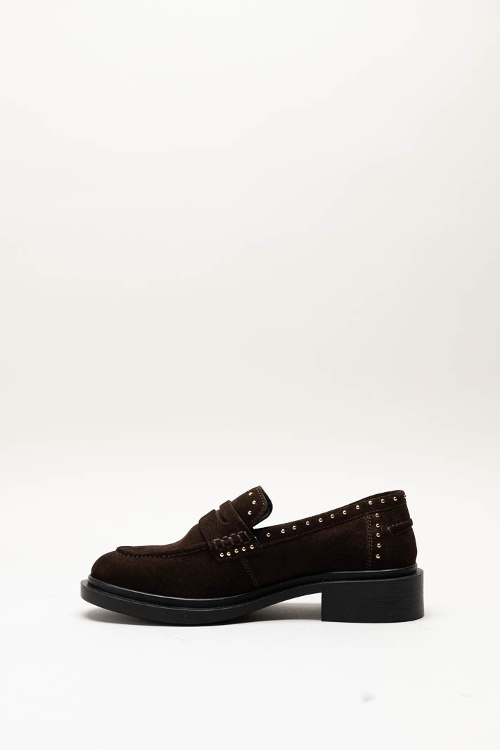 Donkerbruin Mocassin image