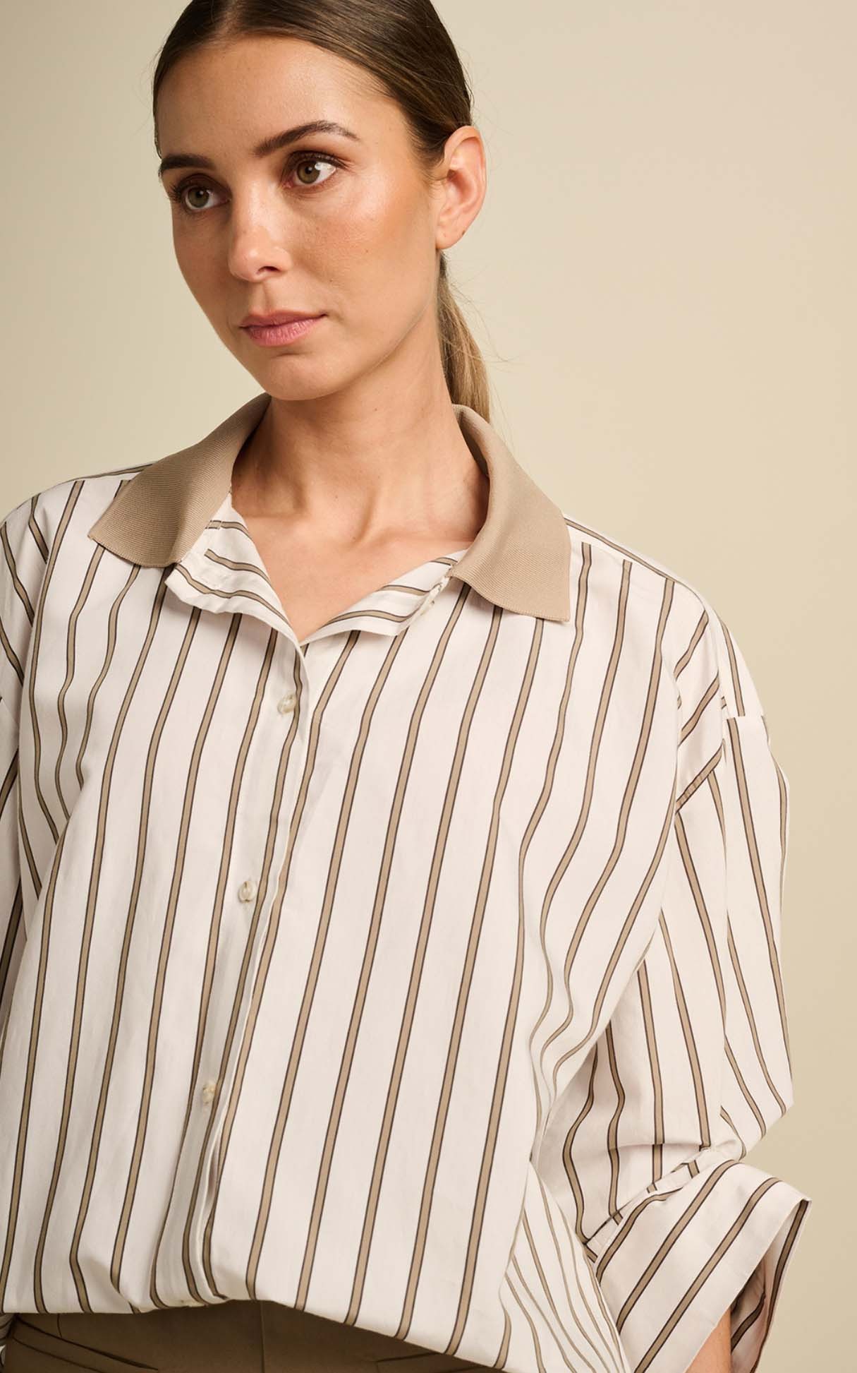 Beige Blouse