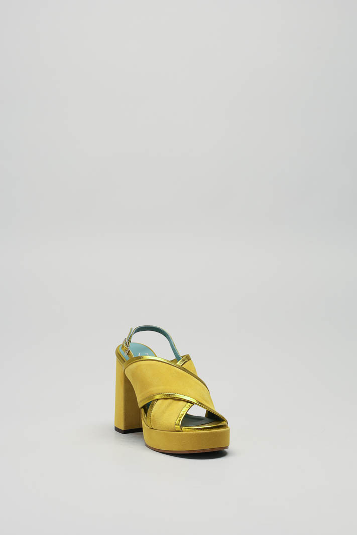 Geel Sandaal hak