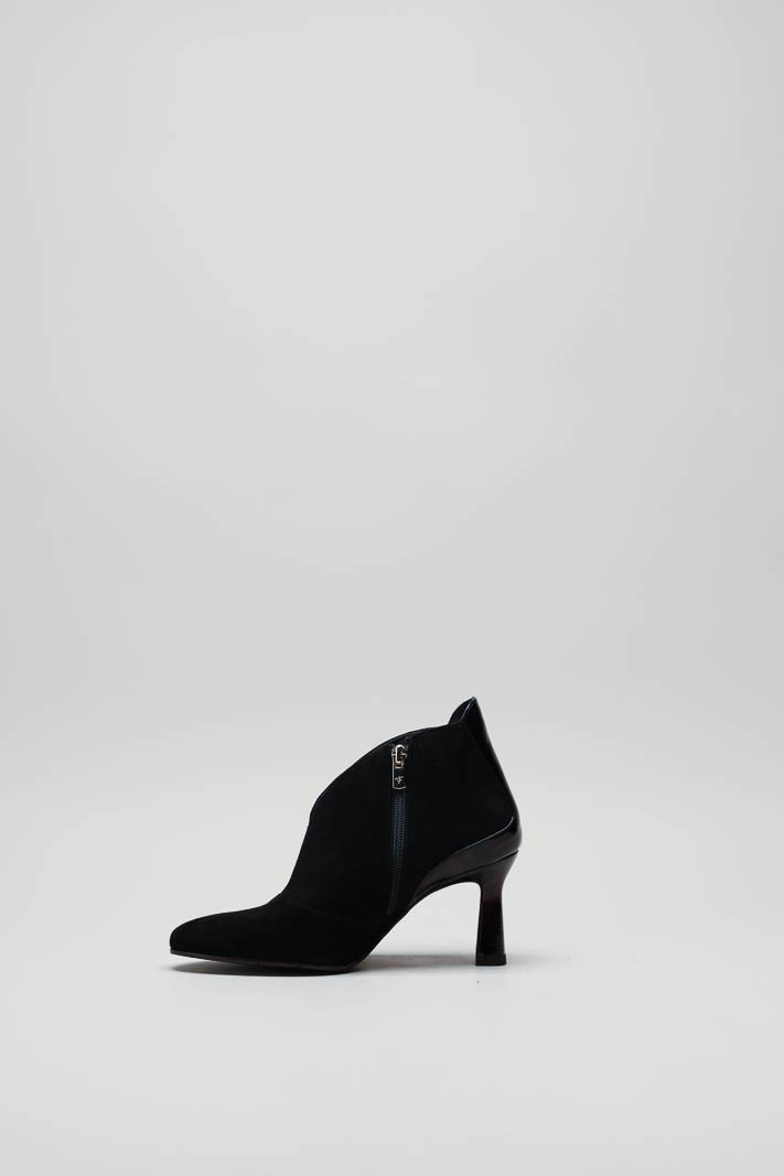 Zwart Enkellaars hak image