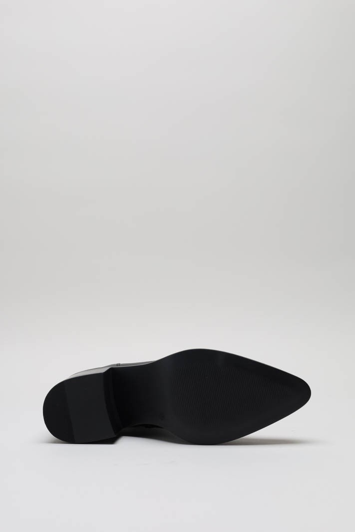 Zwart Enkellaars hak image