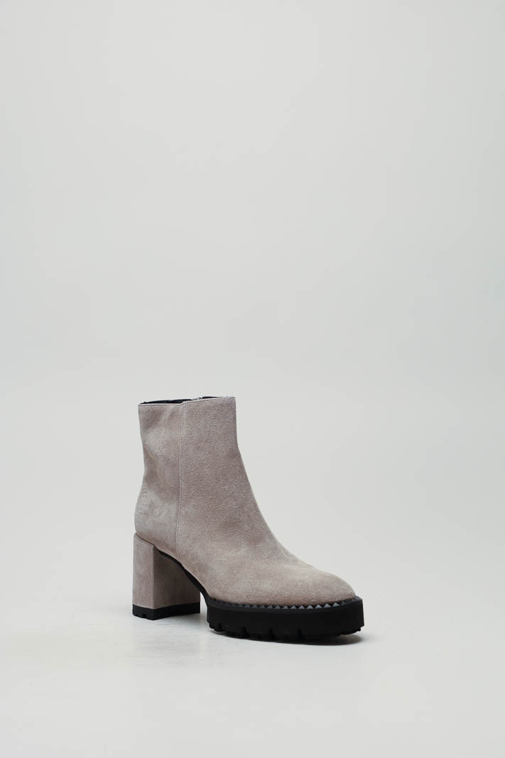 Grijs Enkellaars hak