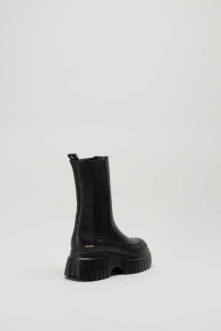 Zwart Enkellaars plat image