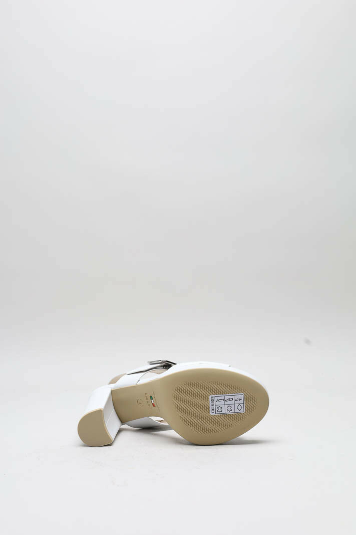 Wit Sandaal hak image