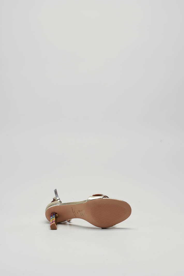 Goud Sandaal hak image