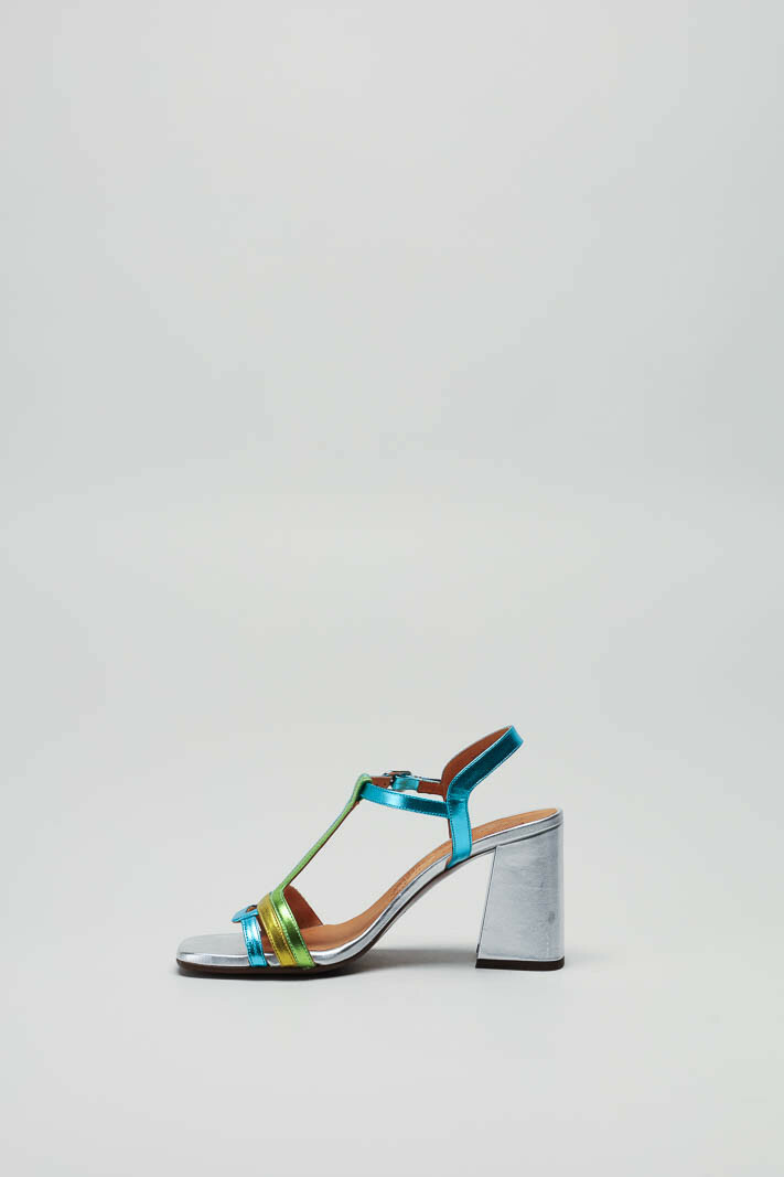 Zilver Sandaal hak image