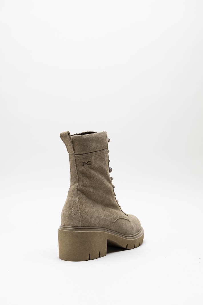 Taupe Enkellaars hak image