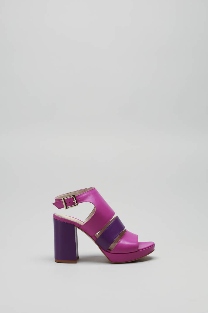Fuchsia Sandaal hak