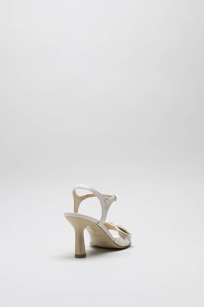 Ecru Sandaal hak image